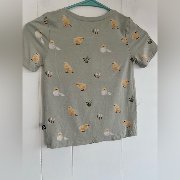 Kyte Baby Crew Neck Tee Retired Aloe Chick Size 6 - Picture 8 of 11